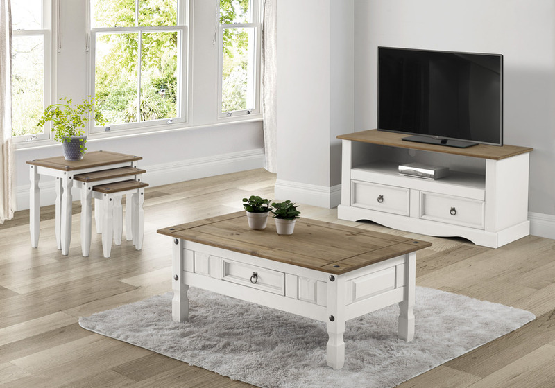 Corona White Wax Furniture - Shop Now